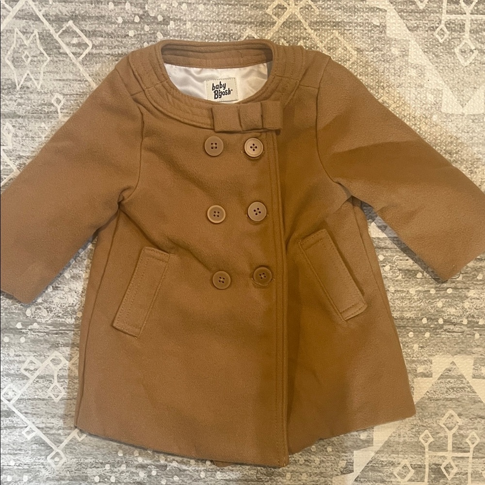 GAP Tan Kids Pea Coat